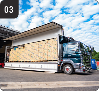 全国へ広がる出荷ルートの確立